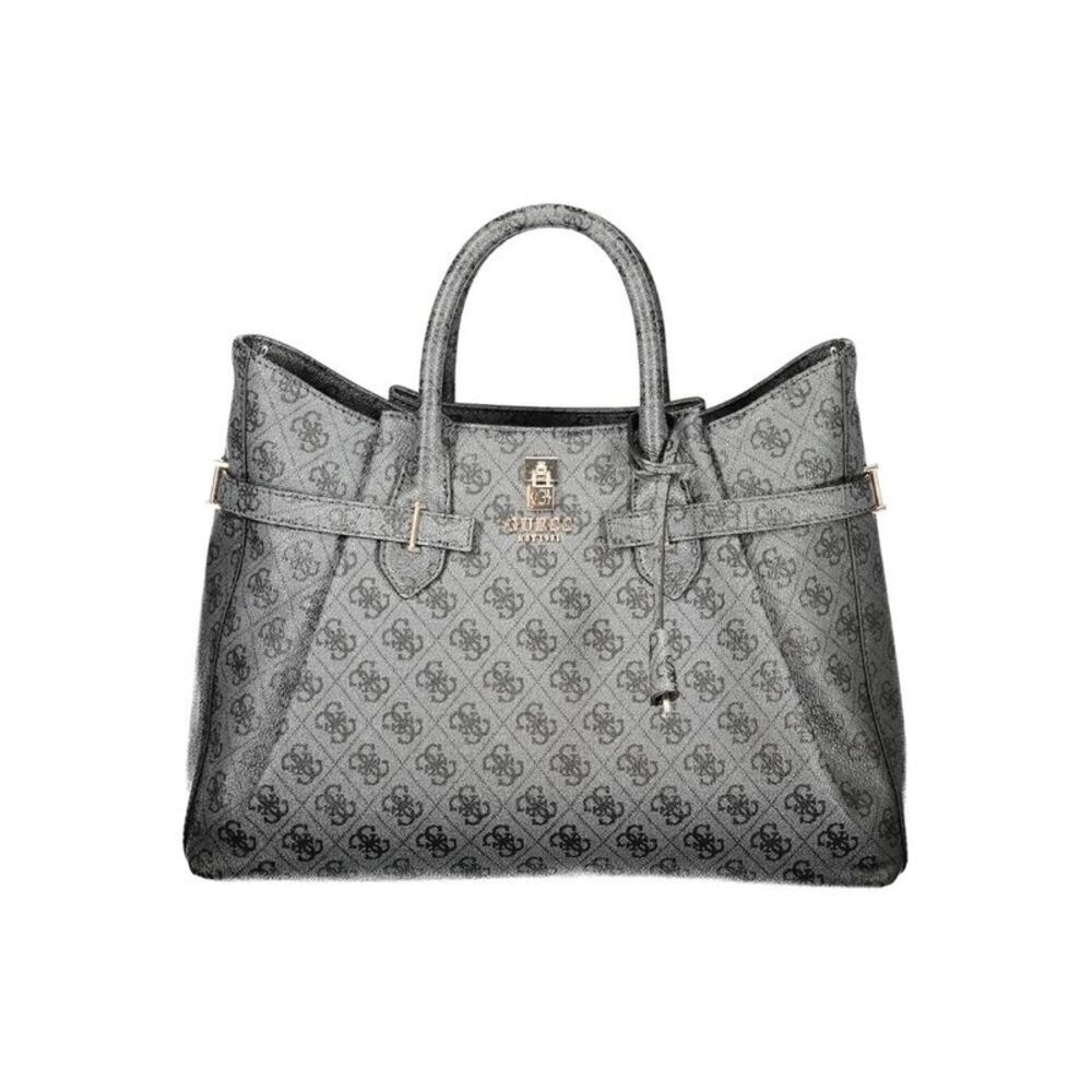Guess Jeans Black Polyurethane Women Women's Handbag